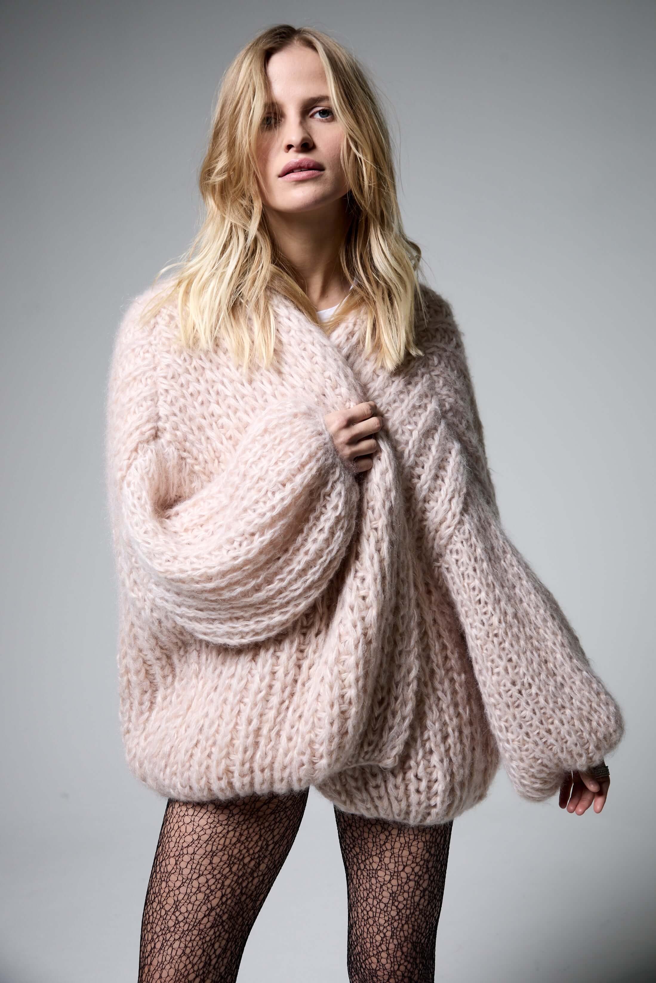 Cardigan Chunky Bella Sand Fusion