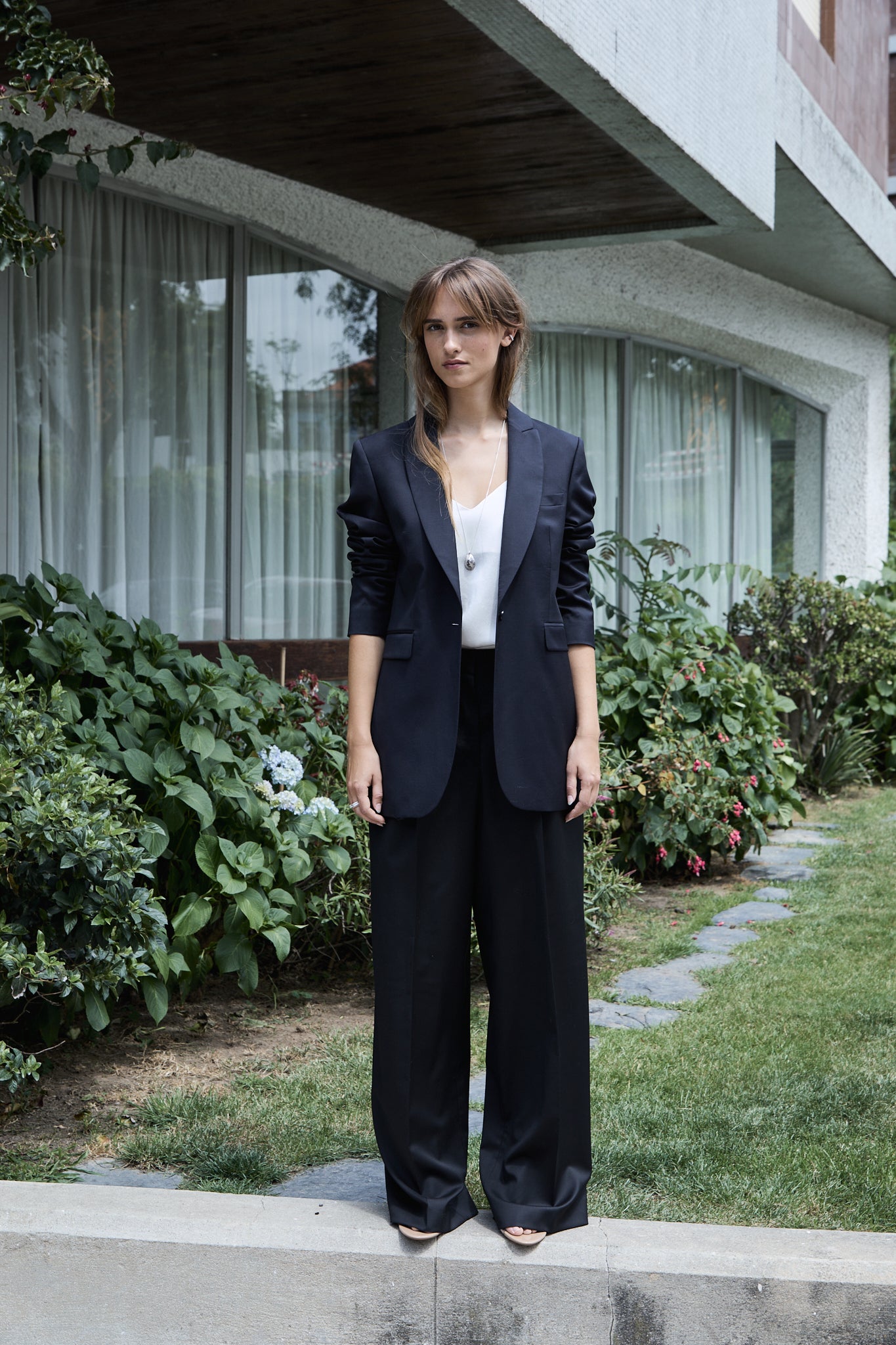 Pants, Cool Wool, Dark Navy