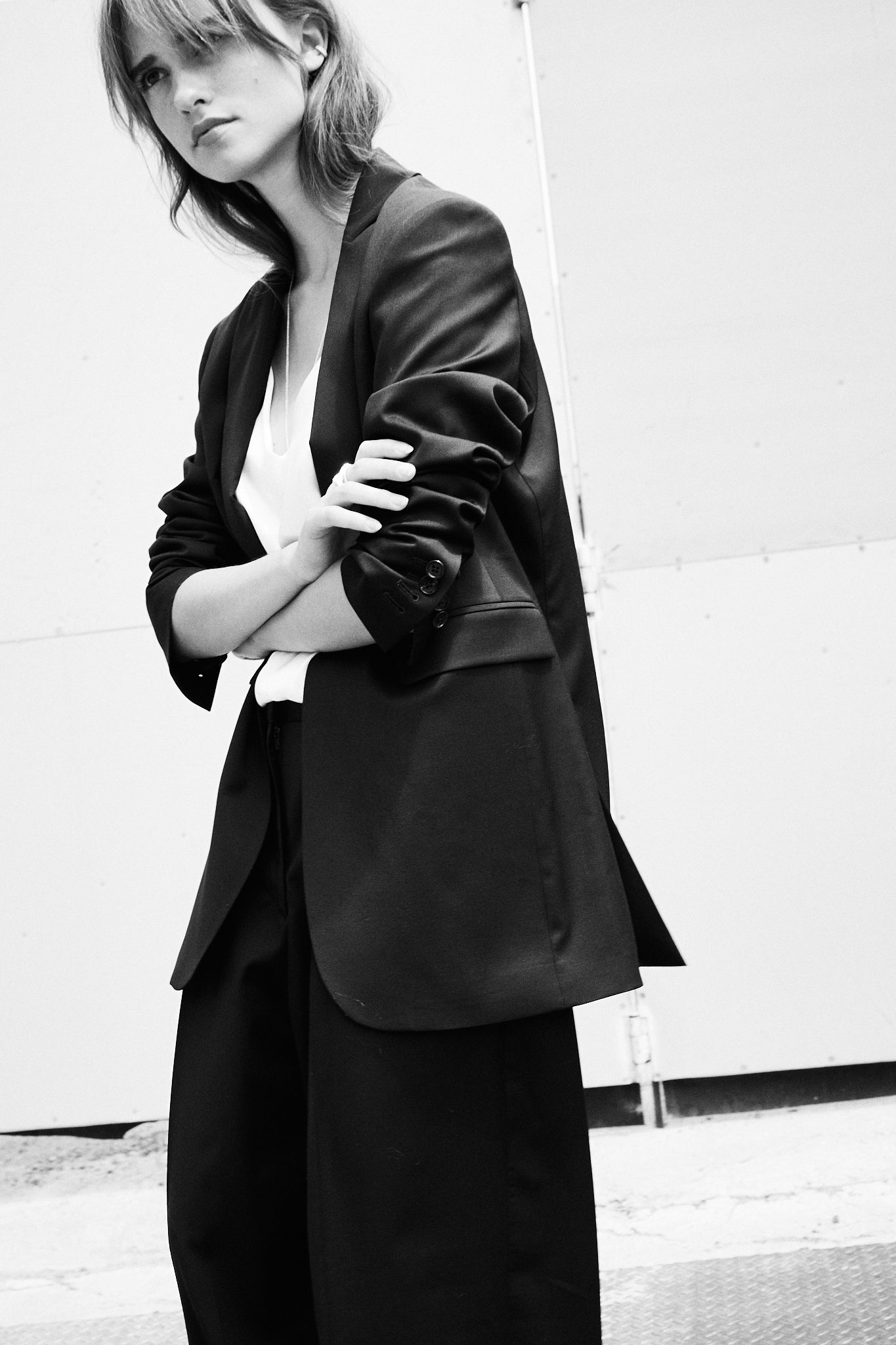 ANDY Blazer Cool Wool Off White