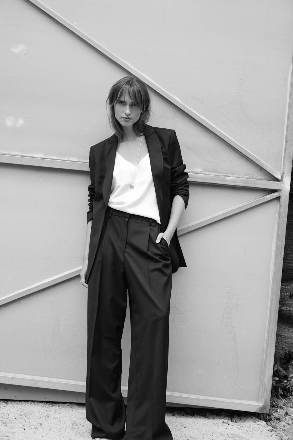 Pants, Cool Wool, Dark Navy