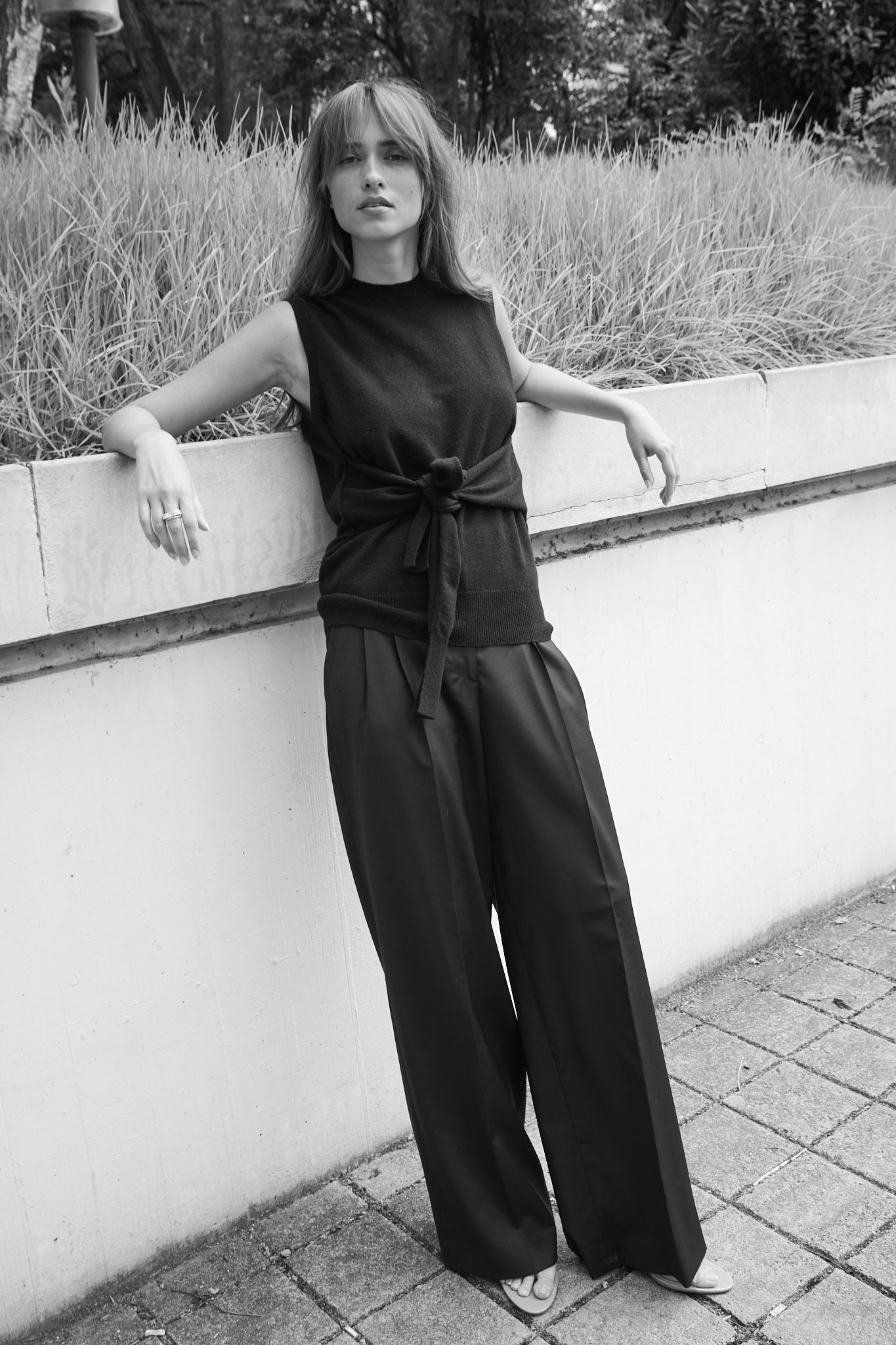 Pants , Cool Wool, Black, ONO