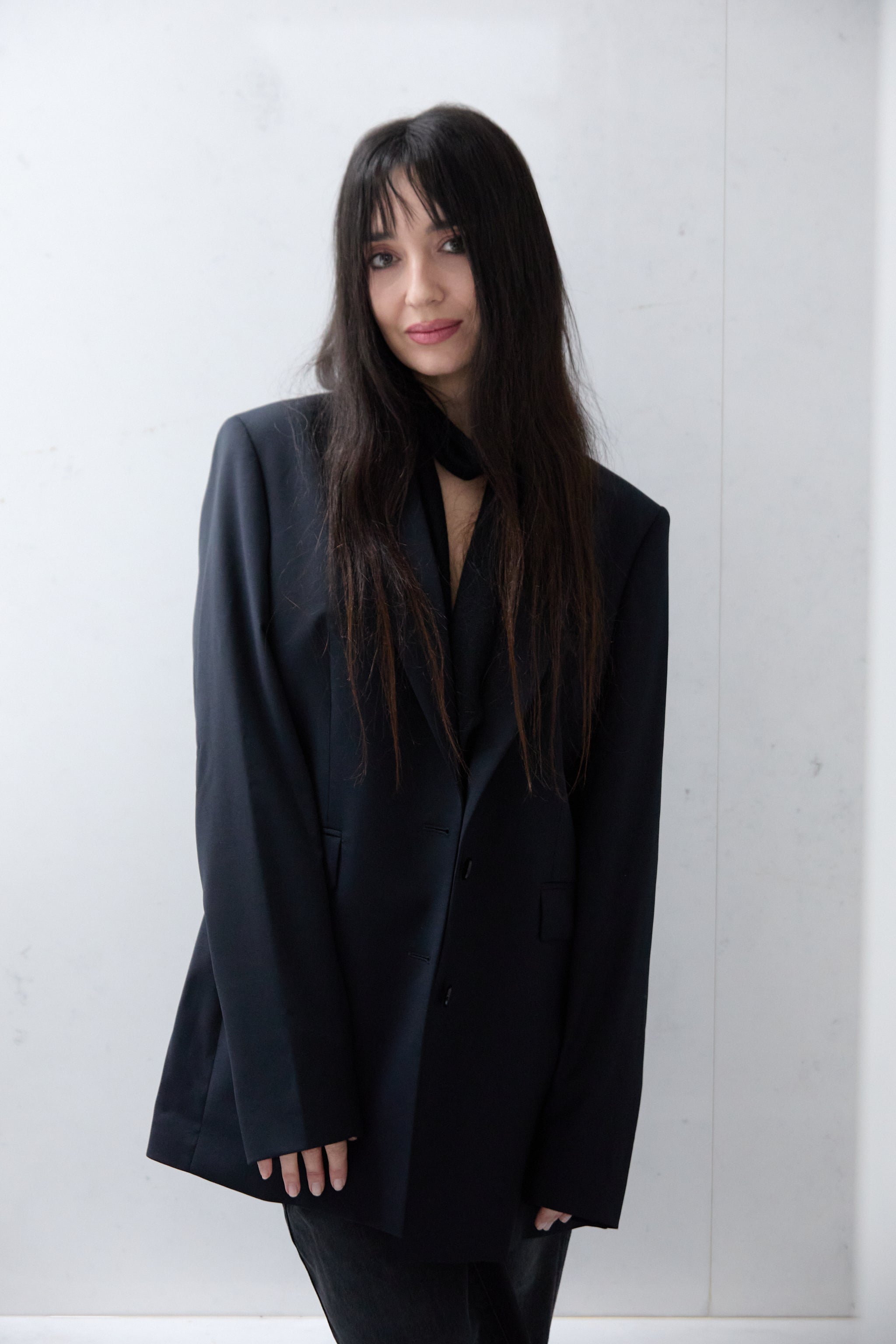 Blazer, Cool Wool, Dark Navy, ONO Marta's choice
