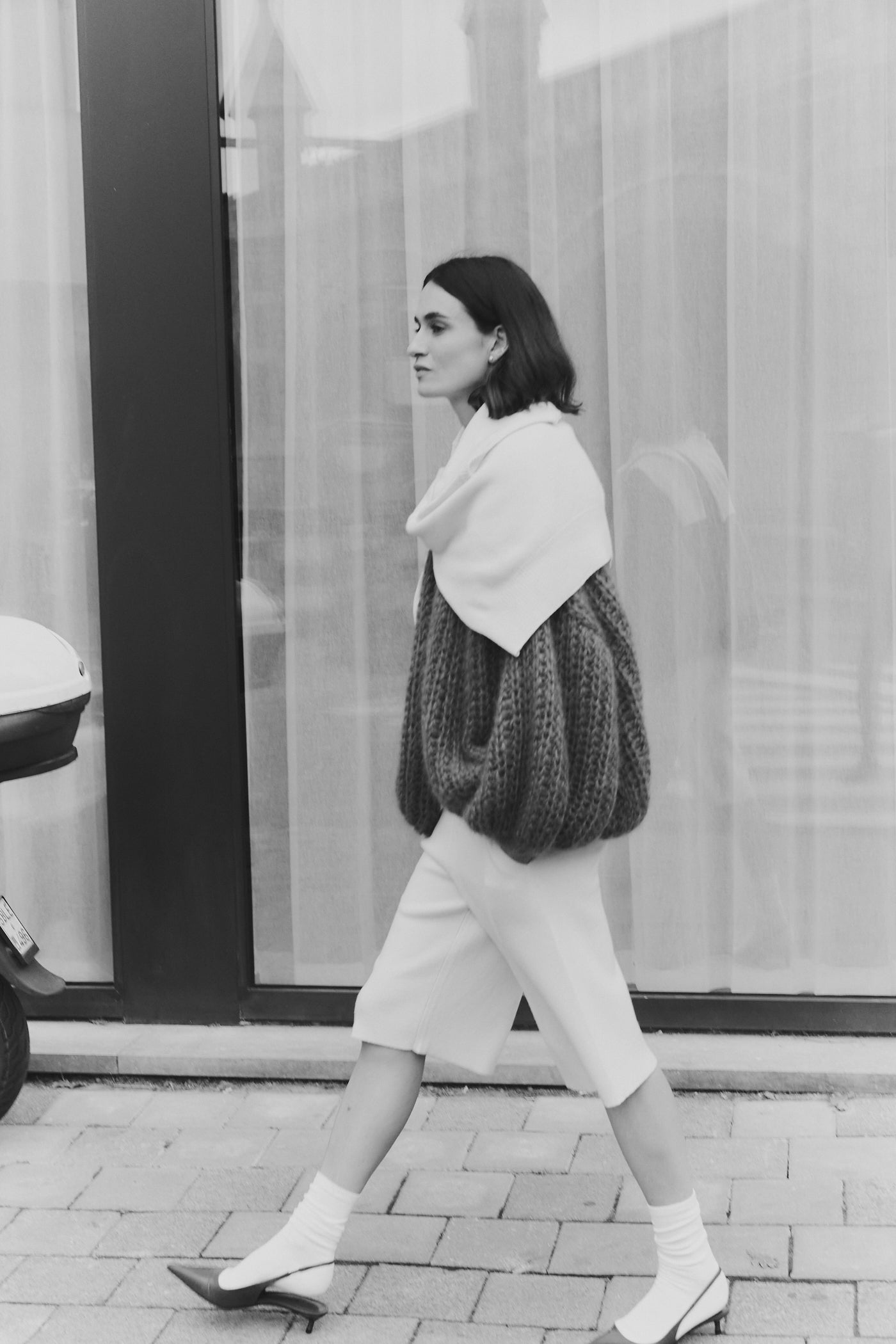 Culotte Racer Cashmere Double face