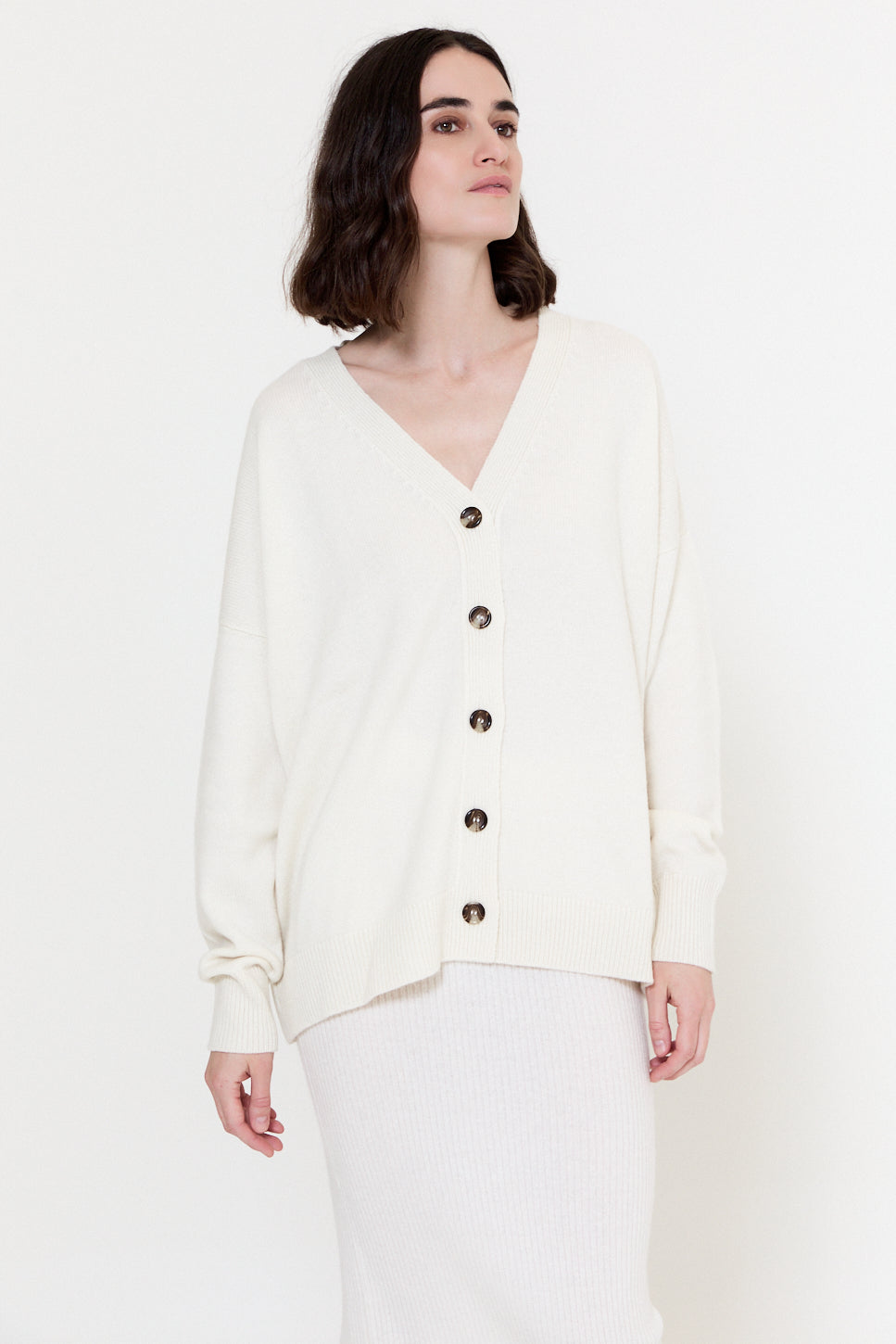 Lexi Cardigan Ice White