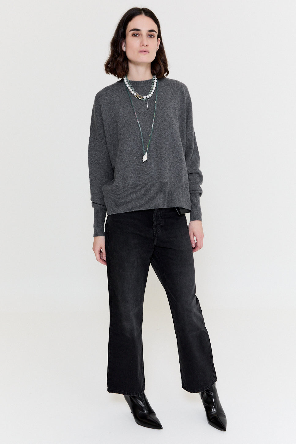 Classic Jeans Off Black Washed