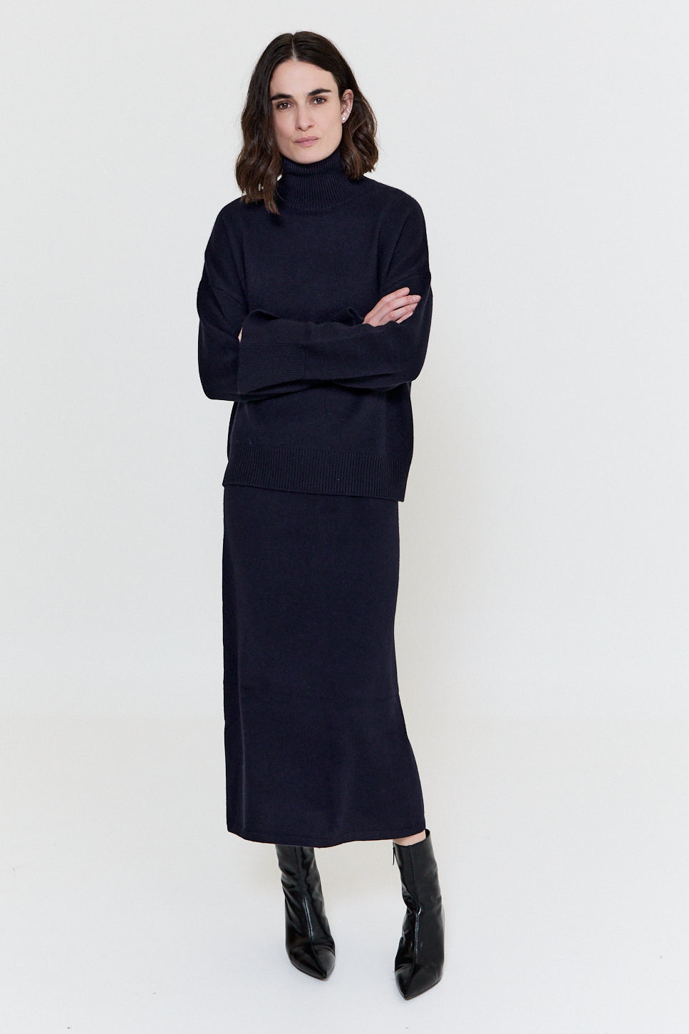 Clinic Skirt Dark Navy