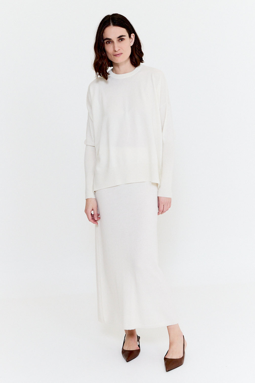 Clinic Skirt Ice White