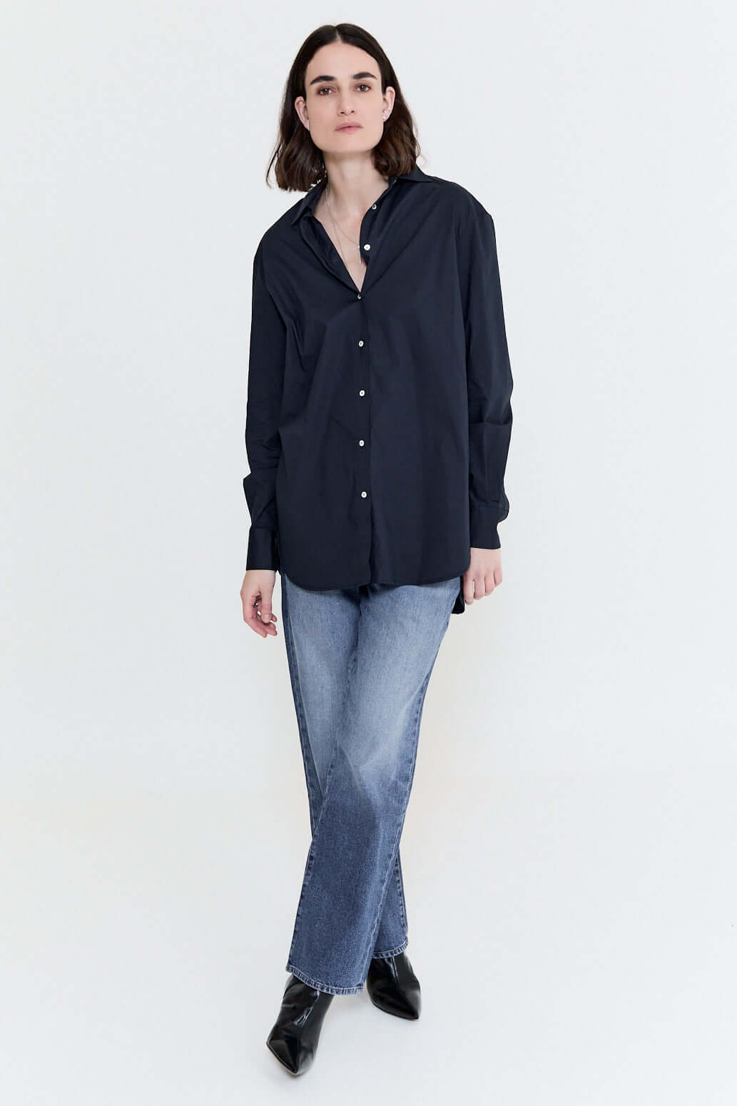 Colette Shirt Dark Navy