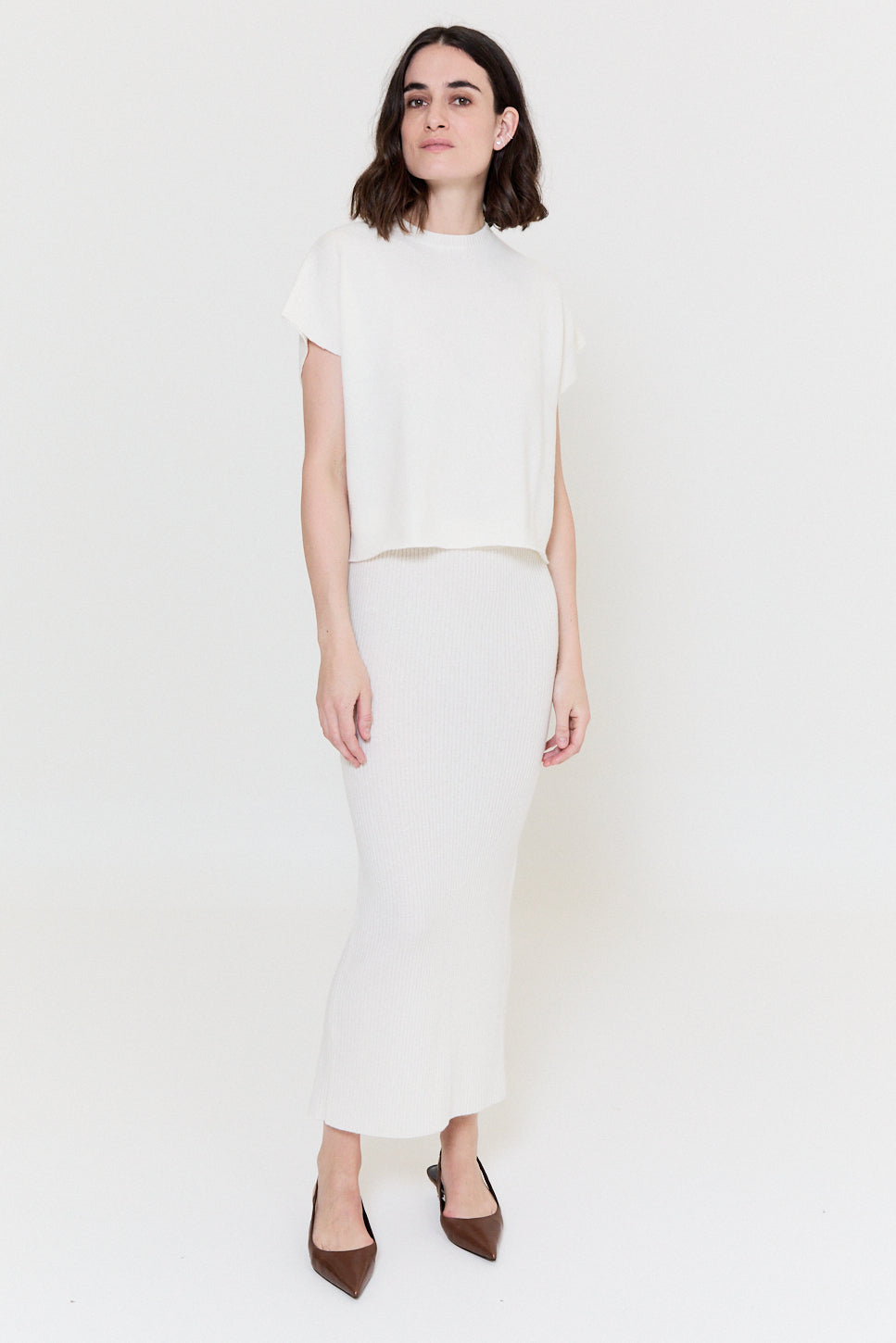Ioana Skirt Ice White