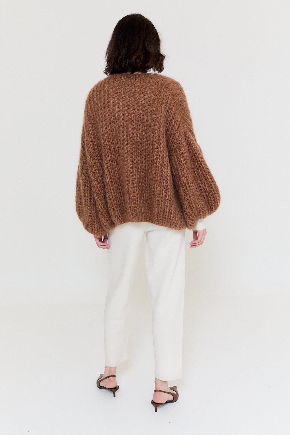 Kelly R Cardigan Fusion Brown
