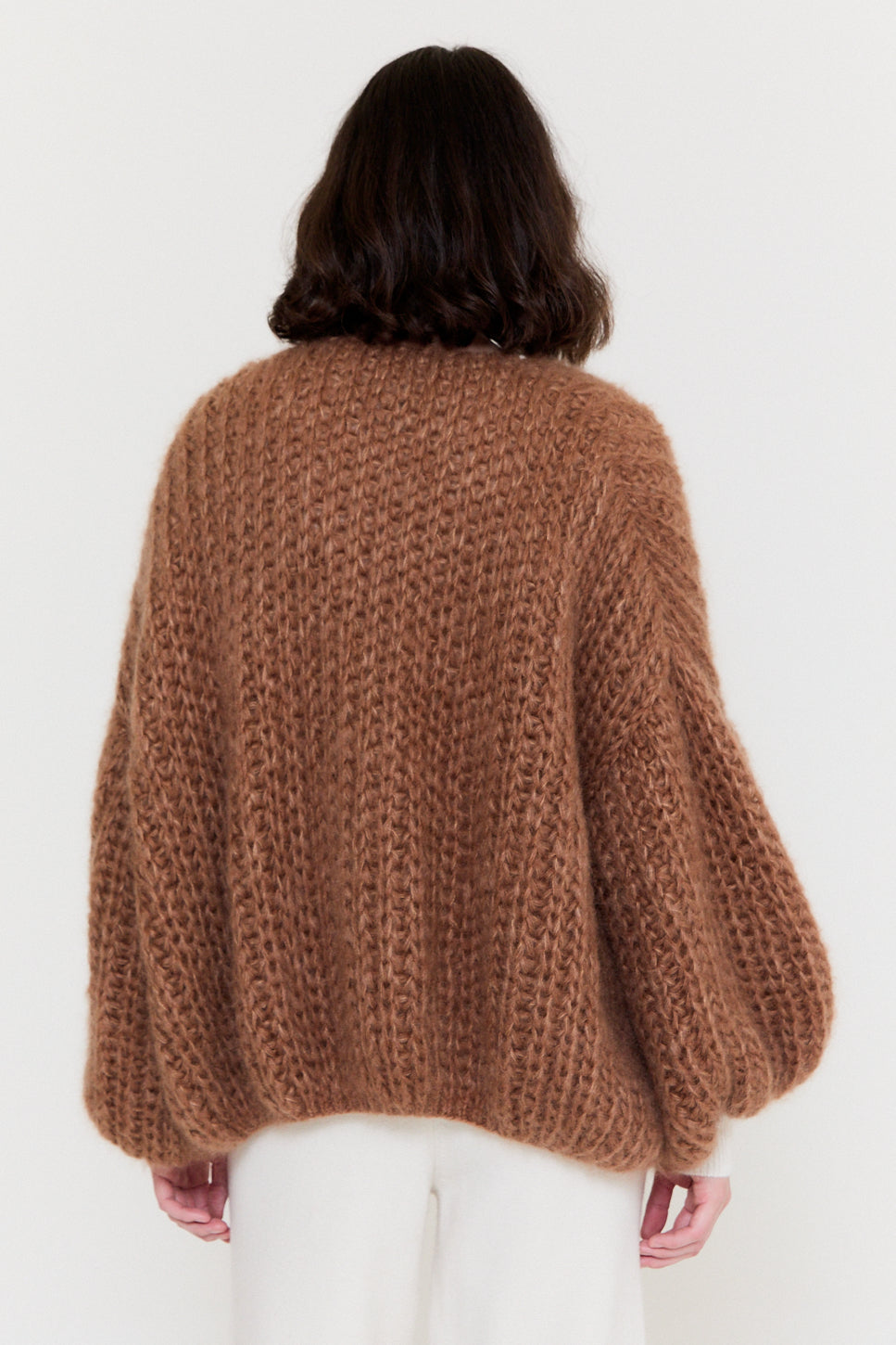 Kelly R Cardigan Fusion Brown