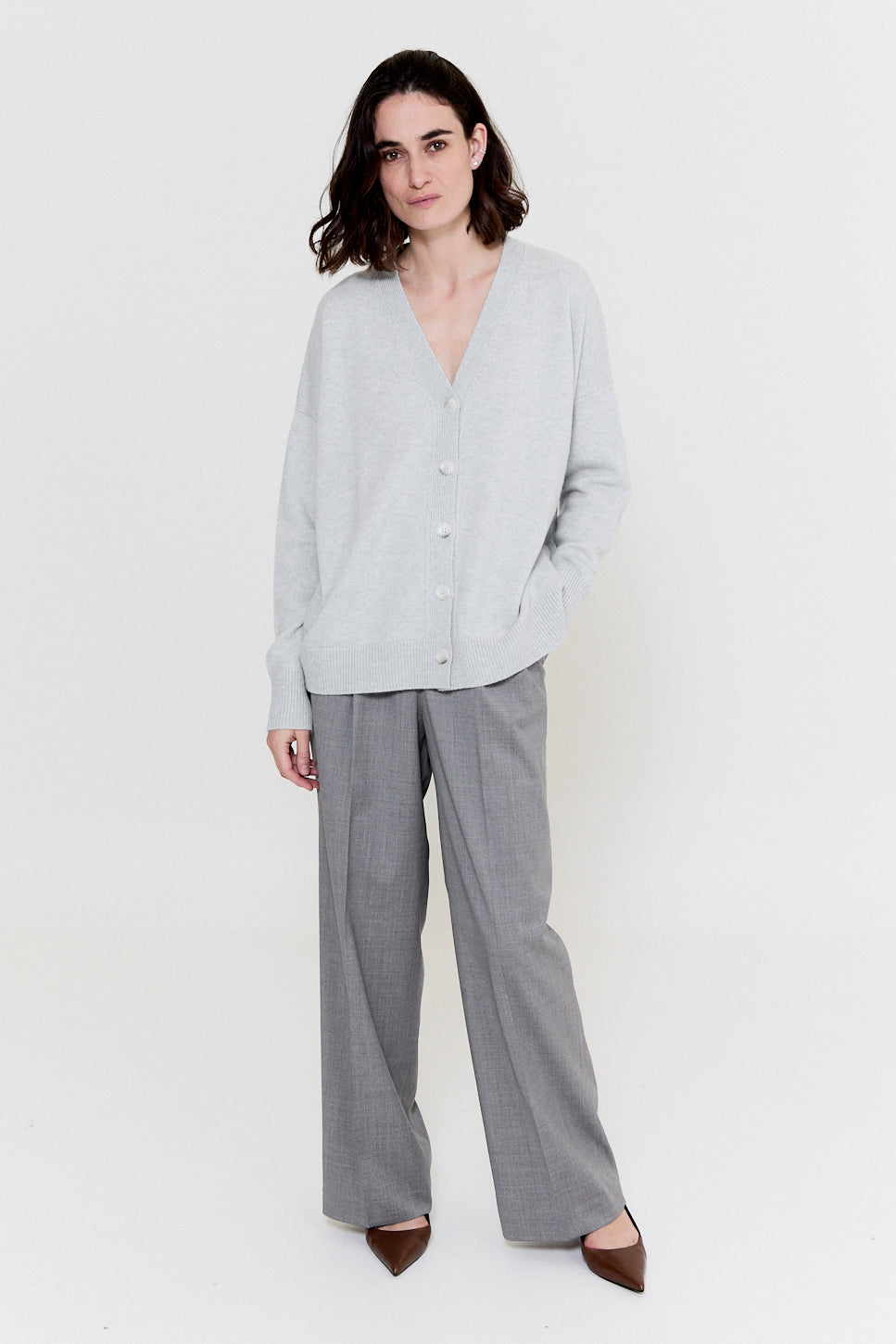 Lexi Cardigan Light Grey