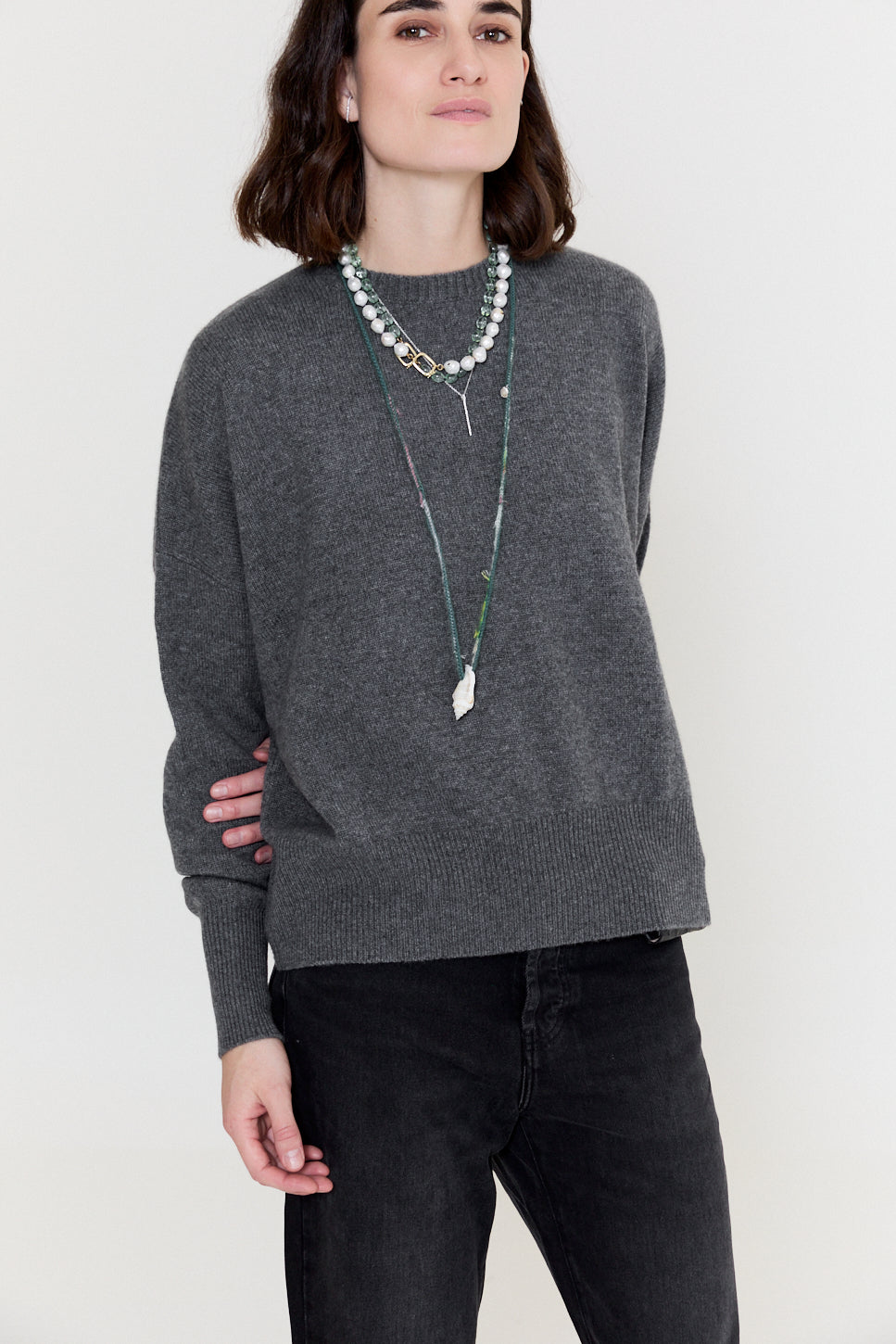 Steffi Pull Derby Grey