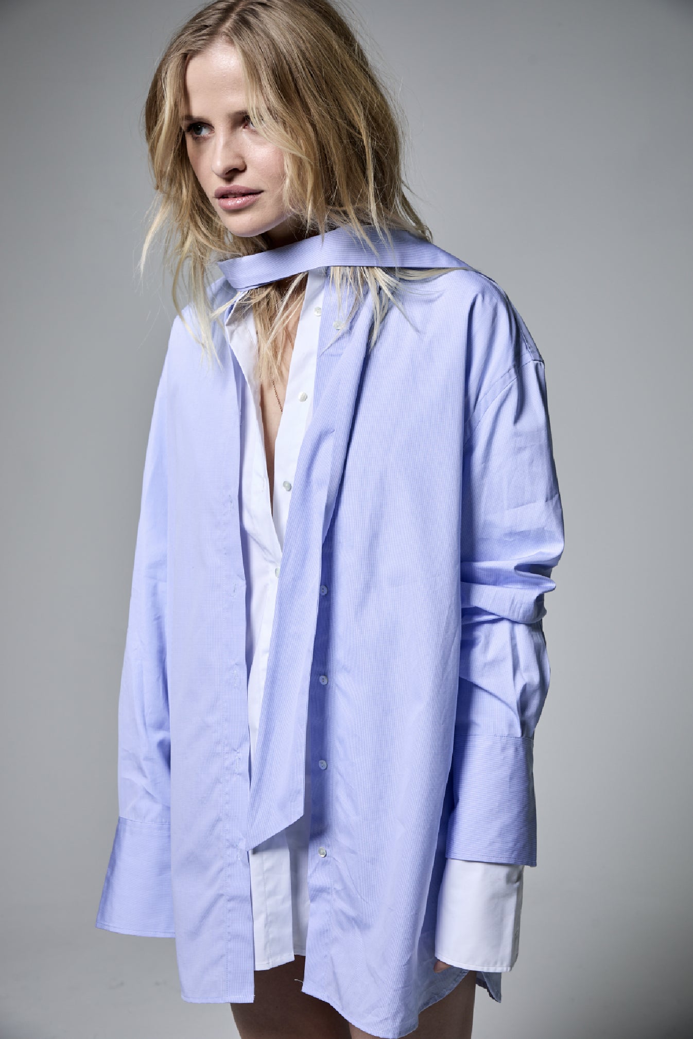 Shirt Femme v.2 Blue White
