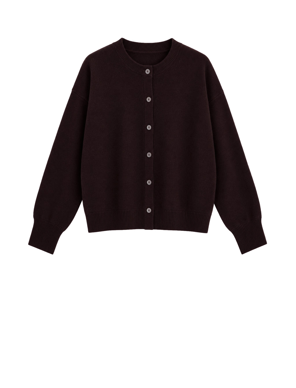 Anna Cardigan Cashmere Chocolate