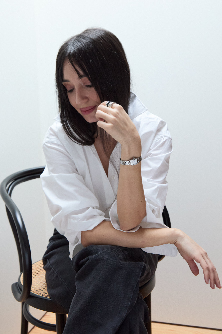 Shirt FEMME v.2, White, Marta's choice